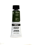 Daler Rowney CRYLA Artists Acrylic 75ml Tubes-  SAP GREEN
