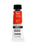 Daler Rowney CRYLA Artists Acrylic 75ml Tubes-  PERINONE ORANGE