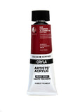 Daler Rowney CRYLA Artists Acrylic 75ml Tubes-  CRIMSON ALIZARIN (HUE)