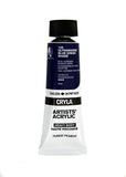 Daler Rowney CRYLA Artists Acrylic 75ml Tubes-  ULTRAMARINE BLUE (GREEN SHADE)