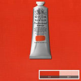ACRYLIC PAINT -  Winsor & Newton PROFESSIONAL - 60 ml tube - Cadmium Red Light