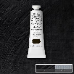 ARTISTS OIL COLOUR - Winsor & Newton Artists' - 37ml tube -  IVORY BLACK