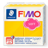 Modelling Clay- FIMO Soft, Oven-hardened POLYMER, 57g (2oz) block 	16- Sunflower