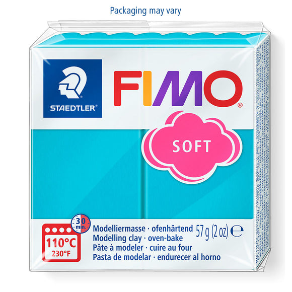Modelling Clay- FIMO Soft, Oven-hardened POLYMER, 57g (2oz) block 	39- Peppermint