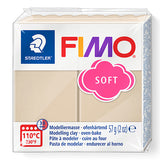 Modelling Clay- FIMO Soft, Oven-hardened POLYMER, 57g (2oz) block 	70- Sahara