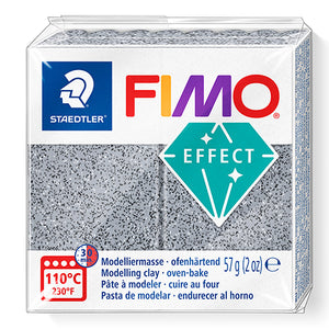 Modelling Clay- FIMO Effect, Oven-hardened POLYMER, 57g (2oz) block - 	803- Granite