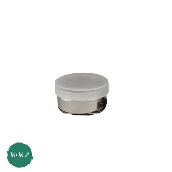 Palette Clipon Dippers Metal with Plastic Lid Single WoW Art Supplies