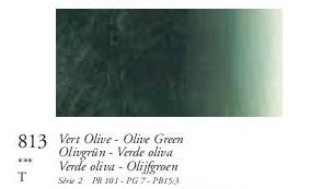 OIL PAINT - OIL STICK - Sennelier -  38ml 	-	813	-	Olive Green
