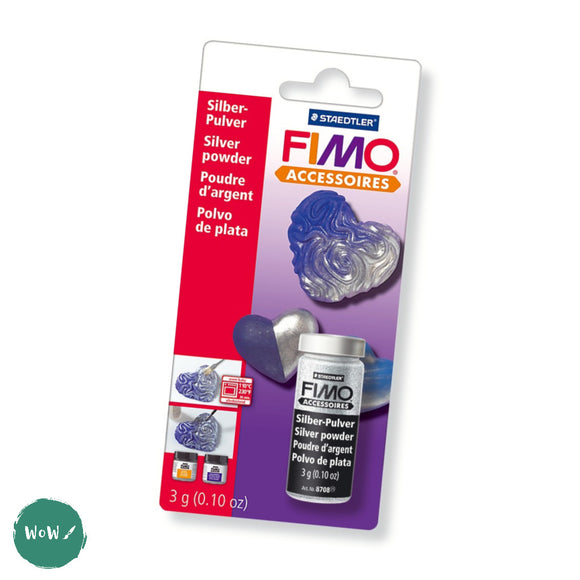 FIMO ACCESSORIES - Silver Powder - 3g Bottle FIMO® 8708