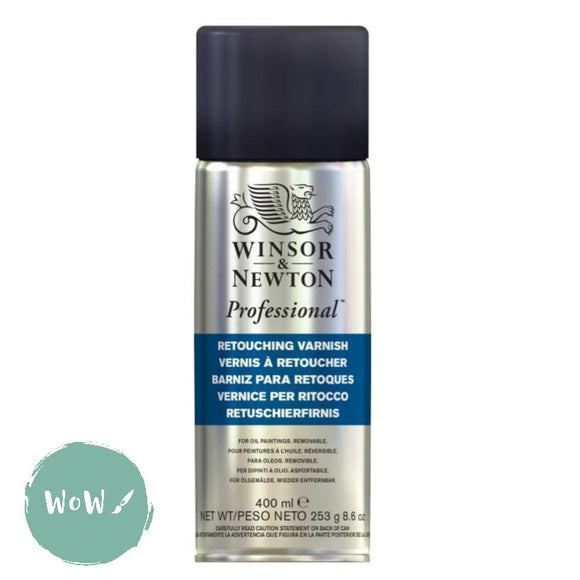 Winsor & Newton Spray Varnish - RETOUCHING -400ml