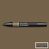 GRAPHIC MARKER PEN - Winsor & Newton - PROMARKER - SINGLE -  UMBER (O615)