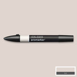 GRAPHIC MARKER PEN - Winsor & Newton - PROMARKER - SINGLE -  WARM GREY 1 (WG1)