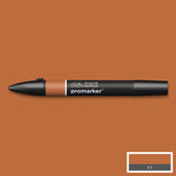 GRAPHIC MARKER PEN - Winsor & Newton - PROMARKER - SINGLE -  SADDLE BROWN (O345)