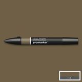 GRAPHIC MARKER PEN - Winsor & Newton - PROMARKER - SINGLE -  WARM GREY 6 (WG6)