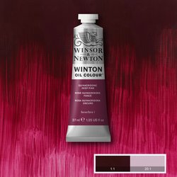 OIL PAINT – Winsor & Newton WINTON – 37ml tube - 	Quinacridone Deep Pink