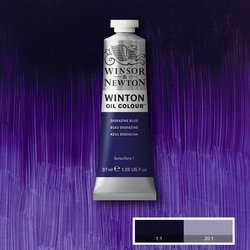 OIL PAINT – Winsor & Newton WINTON – 37ml tube - 	Dioxazine Blue