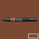 GRAPHIC MARKER PEN - Winsor & Newton - PROMARKER - SINGLE -  CHOCOLATE (O234)