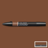 GRAPHIC MARKER PEN - Winsor & Newton - PROMARKER - SINGLE -  DEEP MOCHA  (O423)