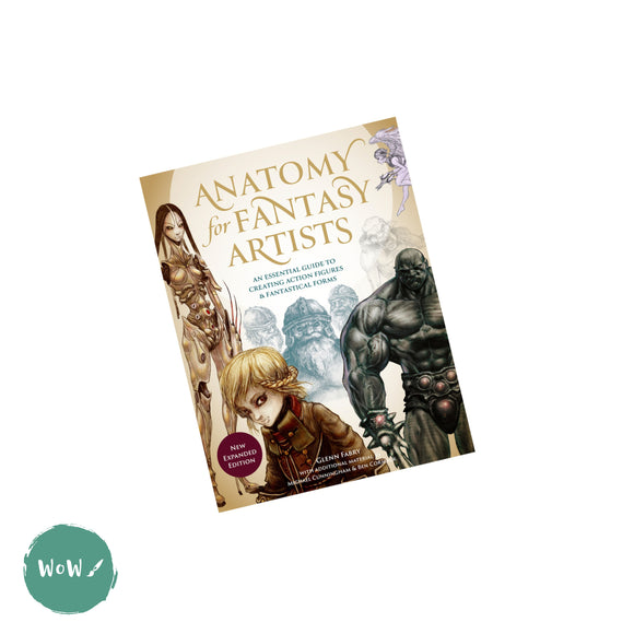 Art Instruction Book - Drawing - Anatomy for Fantasy Artists - by Glenn Fabry