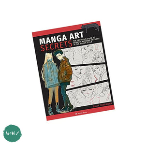 Art Instruction Book - DRAWING - Manga Art Secrets - by Dalia Sharawna
