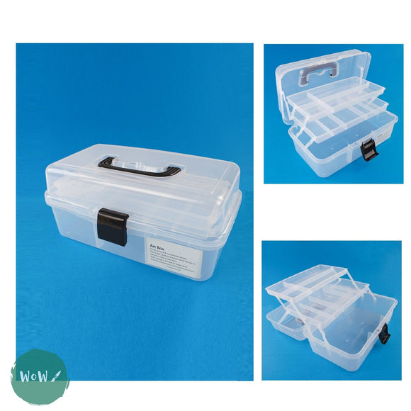 Plastic Storage Box - Art Caddy Tool Box
