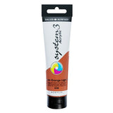 Daler Rowney System3 Acrylic Paint- 150ml tube -	Cadmium Orange Light (Hue)