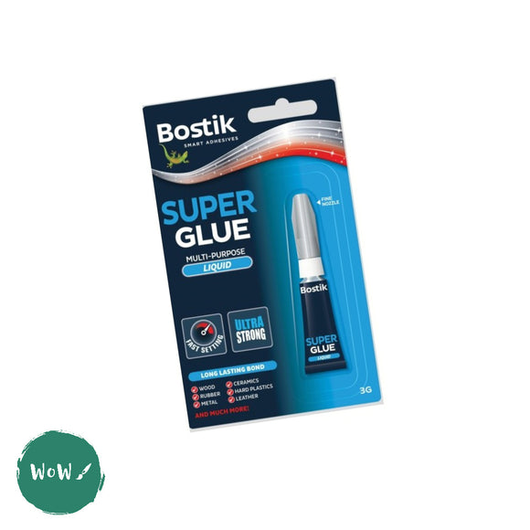 Glue - BOSTIK Liquid Multi-purpose SUPERGLUE 3g