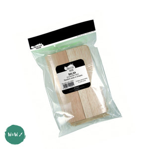 Balsa Wood Pack, 80 pieces of 250mm lengths