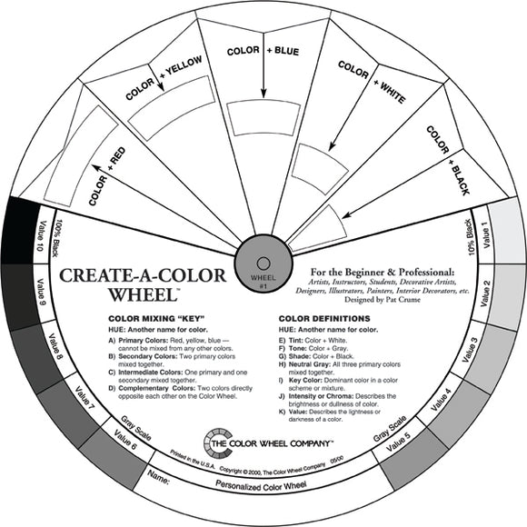Color Wheel Create-A-Colour