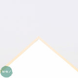 Mountboard - DALER ROWNEY Cream Core A1 – SINGLE SHEET -	BRIGHT WHITE