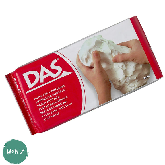 Modelling Clay- DAS Air drying - White, 1000g (1kg)