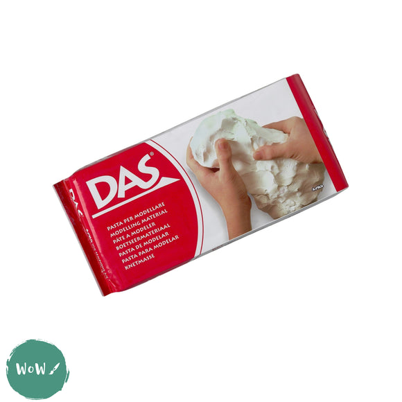 Modelling Clay- DAS Air drying - White, 500g – WoW Art Supplies