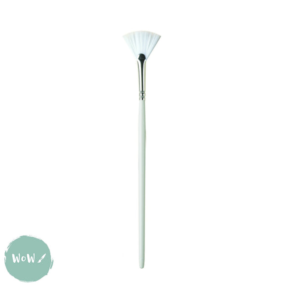 Pro Arte Series 33 Polar Nylon All Purpose Brushes- Fan- Small (Size 2)