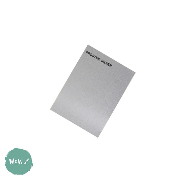 CANFORD 300gsm Metallic Card - Frosted Silver A4