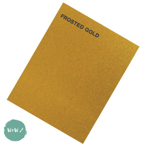 CANFORD 300gsm Metallic Card - Frosted Gold A1