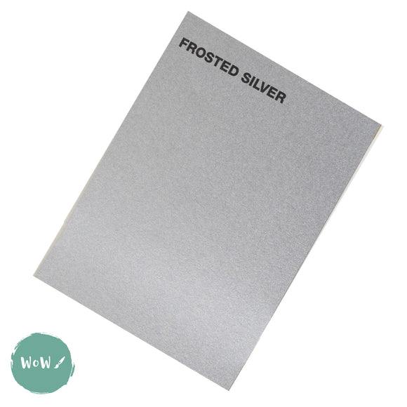 CANFORD 300gsm Metallic Card - Frosted Silver A1