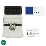 ARTISTS ACRYLIC PAINT - Heavy Body - Daler Rowney - CRYLA - 250ml - ULTRAMARINE