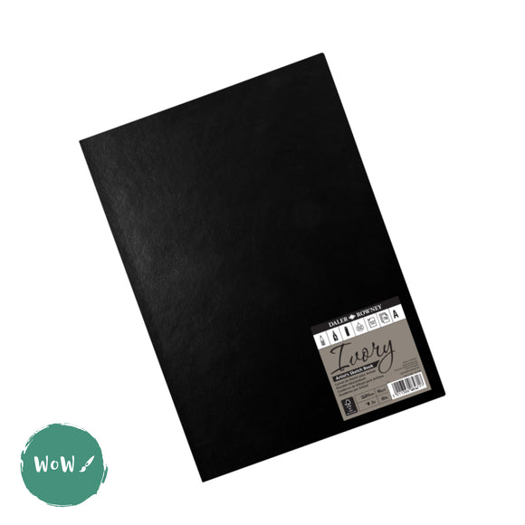 Softback Sketchbook - Daler Rowney IVORY 90gsm cream cartridge paper A5 PORTRAIT