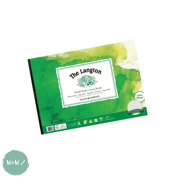Daler-Rowney Langton Carnet à spirale 300 g/m² 406 x 305 mm Daler-Rowney Langton Carnet à spirale 300 g/m² 406 x 305 mm