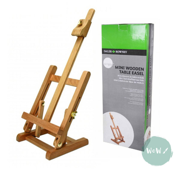 Table Easel- Daler Rowney - SIMPLY - Wooden Mini 'H' Frame