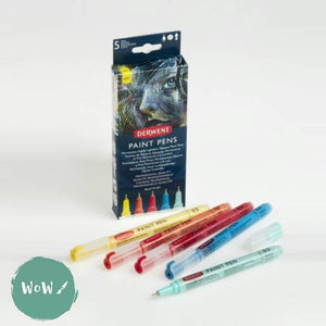 Derwent Paint Pen Set of 5- Palette No. 1