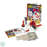 BLOCK / LINO PRINTING - SET - ESSDEE -  Lino Cutting & Printing Introduction kit