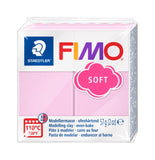 Modelling Clay- FIMO Soft, Oven-hardened POLYMER, 57g (2oz) block 	205- Rose/Light Pink