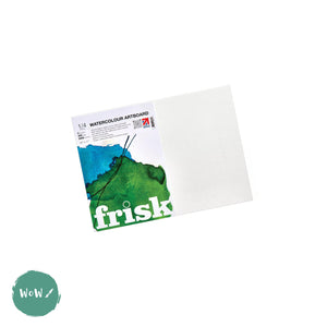 WATERCOLOUR BOARD - FRISK - 2mm thick - NOT (COLD PRESSED) SURFACE - PACK OF 4 - 11 x 15”