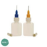 APPLICATORS & BOTTLES  – TWIN PACK 0.5mm & 0.8 mm bottle with metal tip