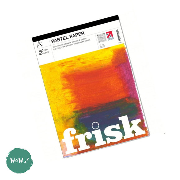Pastel Paper Pads – FRISK - 160gsm White – A3