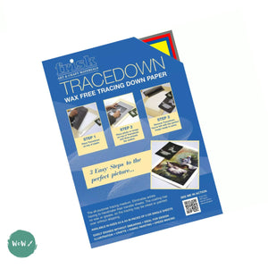 Tracing Down - TRACEDOWN  A3 Pack of 5 Sheets- ASSORTED