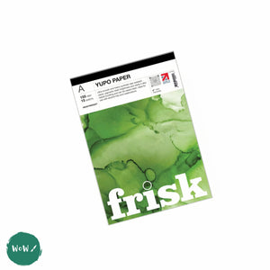 YUPO Synthetic Paper - WHITE - FRISK - Heavyweight 155gsm - A3 Pad (15 sheets)