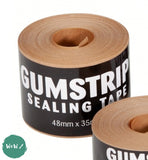 ADHESIVE TAPE - Gummed Tape - GUMSTRIP - 48mm x 35m- singles