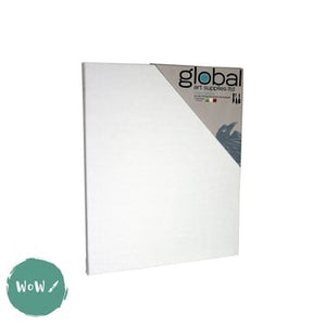 Linen Canvas - White Primed - Standard Depth - GLOBAL ART Belle Arti -  16 x 20"